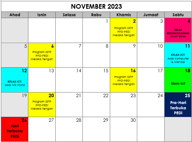 November 2023