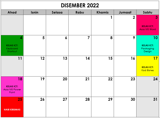 Disember 2022