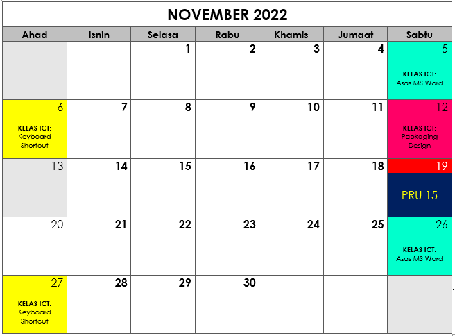 November 2022