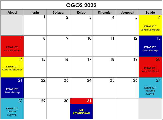 Ogos 2022